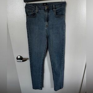 BDG Girlfriend Blue Women's Straight Jeans